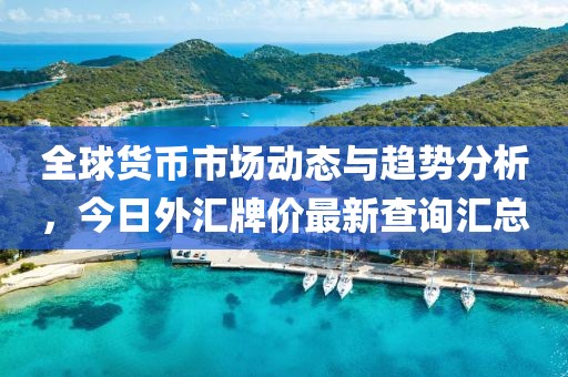 全球货币市场动态与趋势分析，今日外汇牌价最新查询汇总