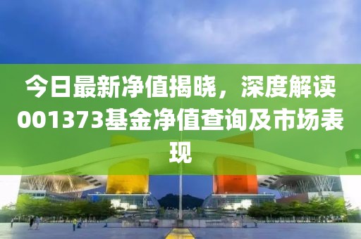 今日最新净值揭晓，深度解读001373基金净值查询及市场表现